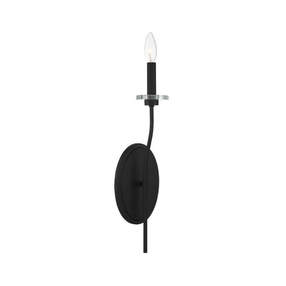 Savoy House Richfield 1-Light Wall Sconce in Matte Black 9-176-1-89