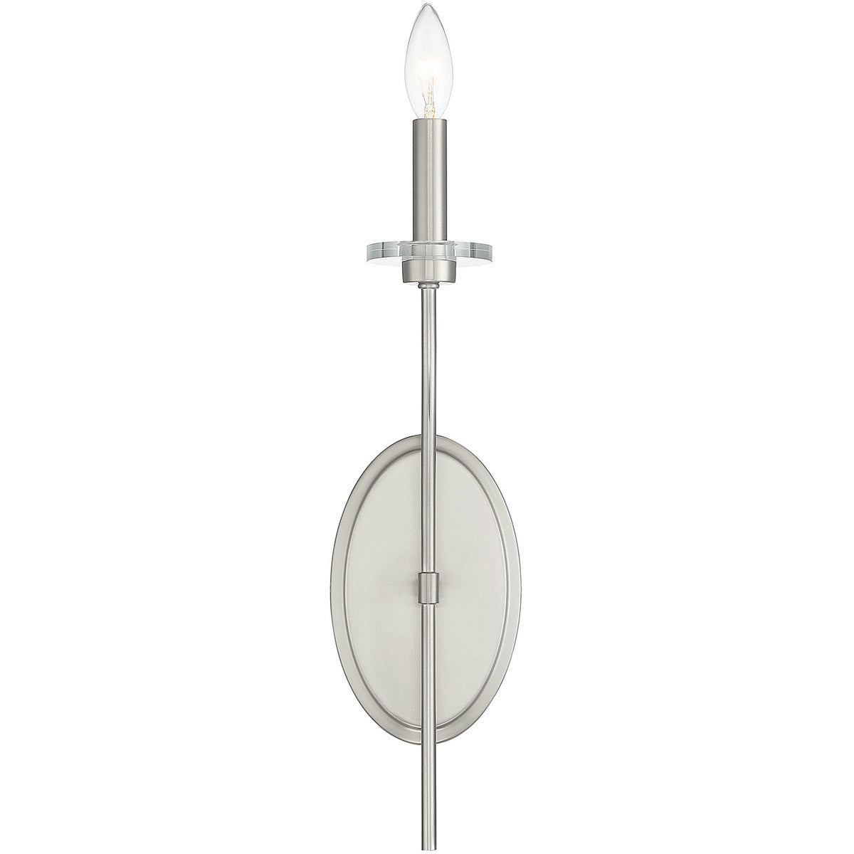 Savoy House Richfield 1-Light Wall Sconce in Satin Nickel 9-176-1-SN