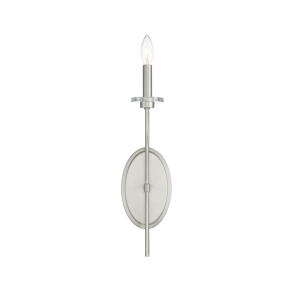 Savoy House Richfield 1-Light Wall Sconce in Satin Nickel 9-176-1-SN