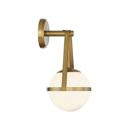 Savoy House Polson 1-Light Wall Sconce in Warm Brass 9-1911-1-322