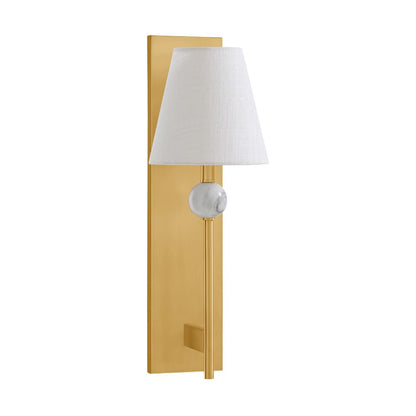 Savoy House Travis 1-Light Wall Sconce in Warm Brass 9-1968-1-322