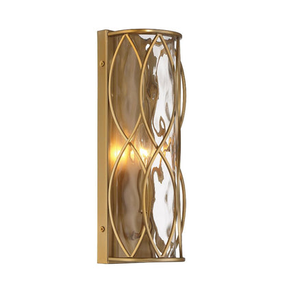 Savoy House Snowden 1-Light Wall Sconce in Burnished Brass 9-2006-1-171