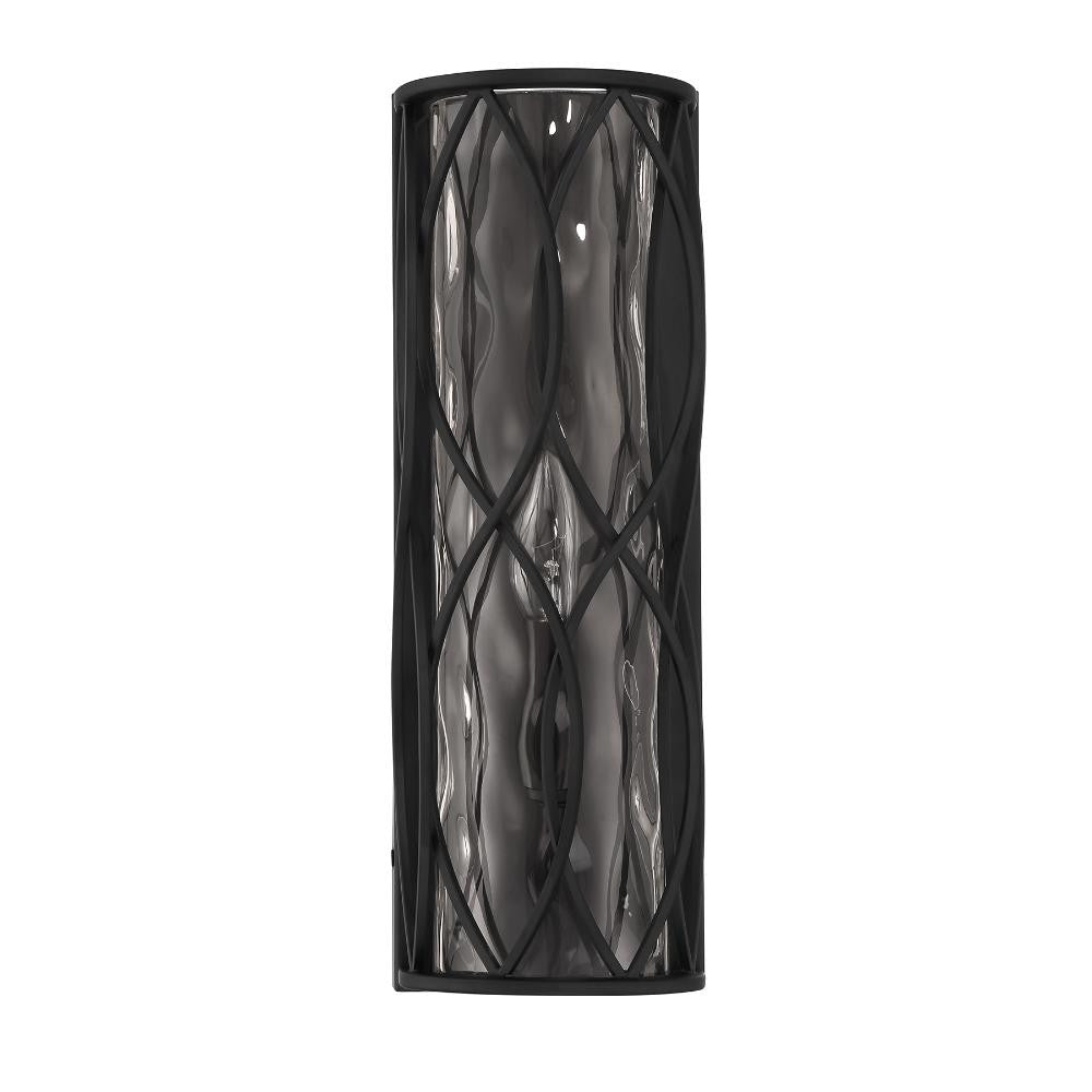 Savoy House Snowden 1-Light Wall Sconce in Matte Black 9-2006-1-89