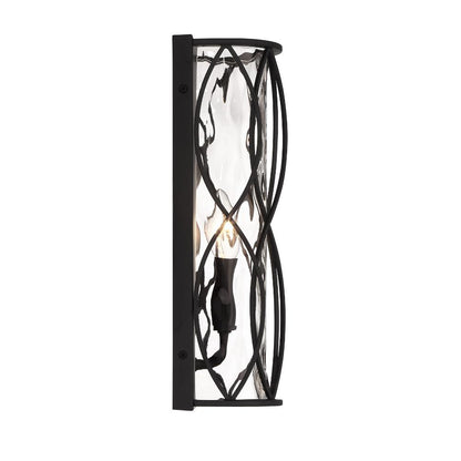 Savoy House Snowden 1-Light Wall Sconce in Matte Black 9-2006-1-89