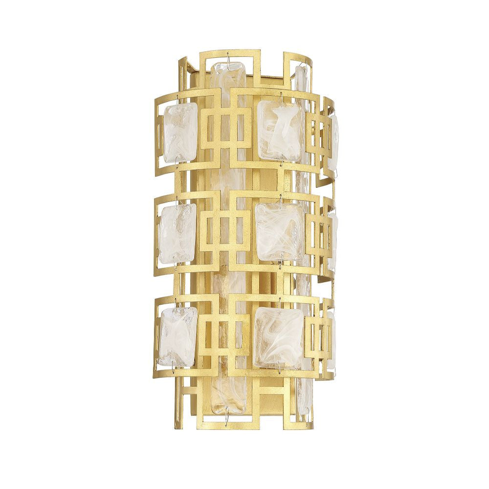 Savoy House Portia 2-Light Wall Sconce in True Gold 9-2030-2-260