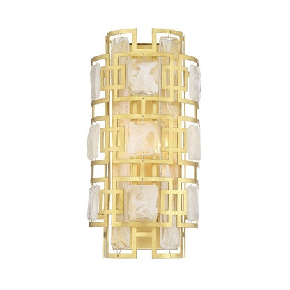 Savoy House Portia 2-Light Wall Sconce in True Gold 9-2030-2-260