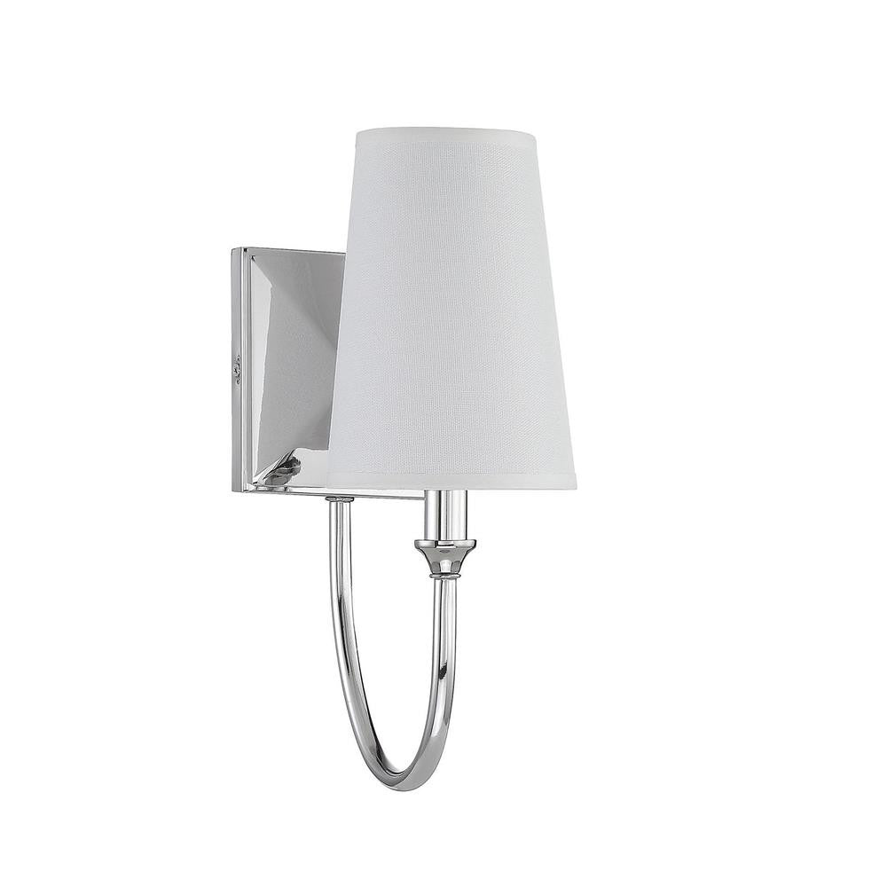 Savoy House Cameron 1-Light Wall Sconce in Polished Nickel 9-2542-1-109