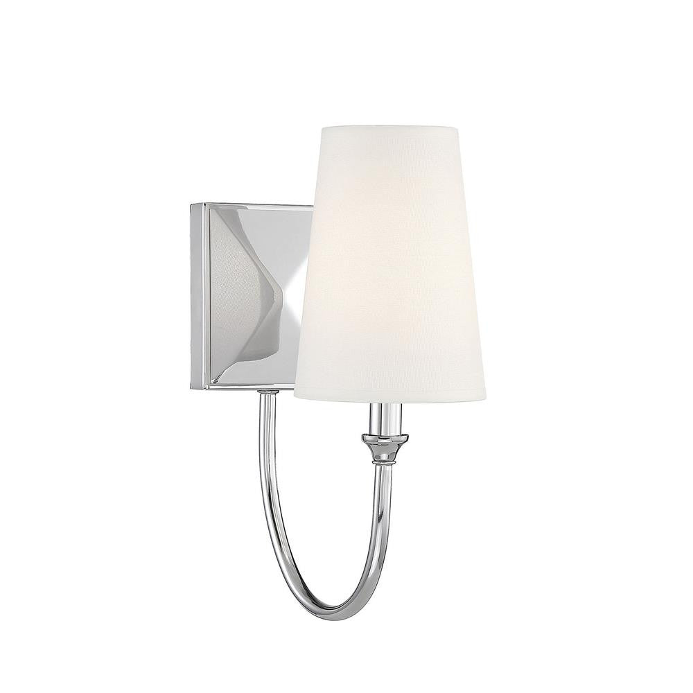 Savoy House Cameron 1-Light Wall Sconce in Polished Nickel 9-2542-1-109