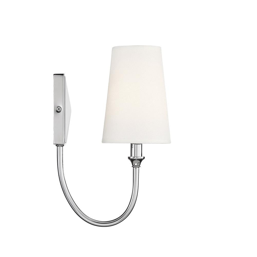 Savoy House Cameron 1-Light Wall Sconce in Polished Nickel 9-2542-1-109