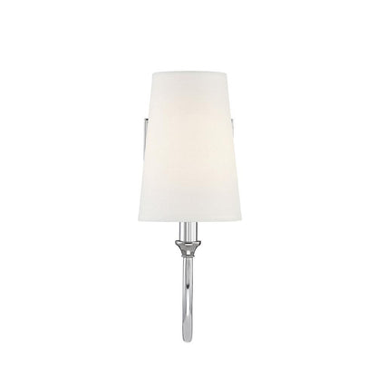 Savoy House Cameron 1-Light Wall Sconce in Polished Nickel 9-2542-1-109