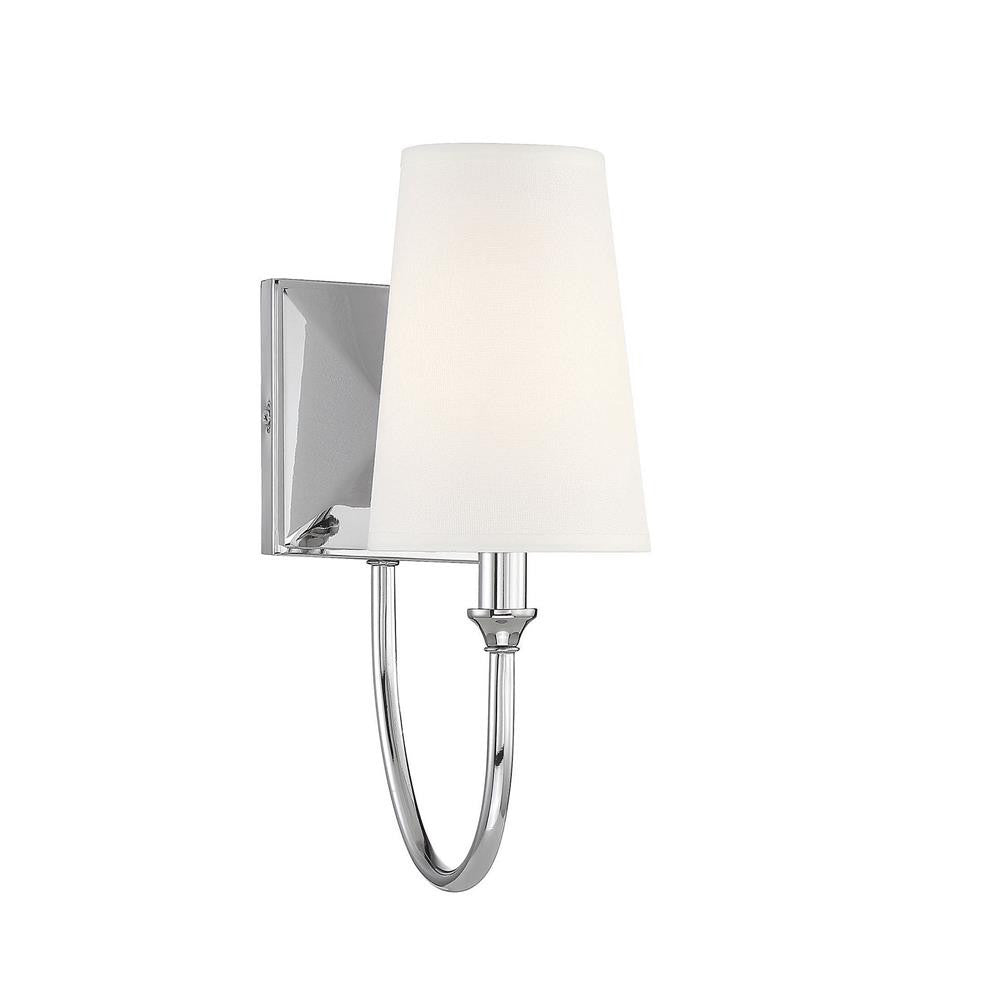 Savoy House Cameron 1-Light Wall Sconce in Polished Nickel 9-2542-1-109