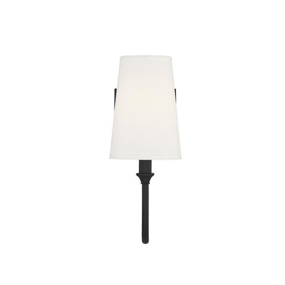 Savoy House Cameron 1-Light Wall Sconce in Matte Black 9-2542-1-89