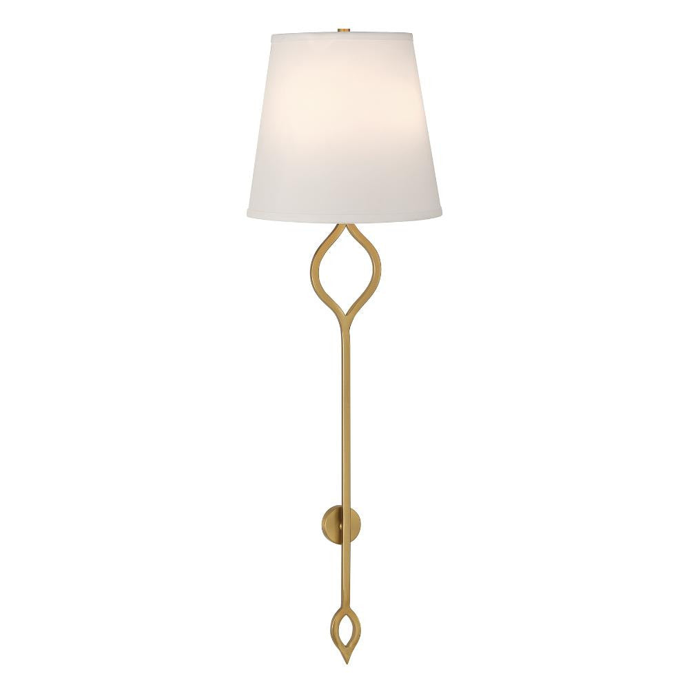 Savoy House Roxbury 2-Light Wall Sconce in Warm Brass 9-2866-2-322