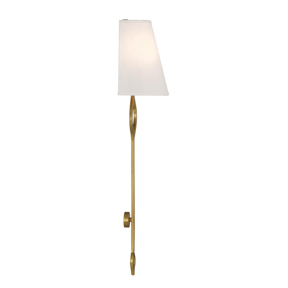 Savoy House Roxbury 2-Light Wall Sconce in Warm Brass 9-2866-2-322