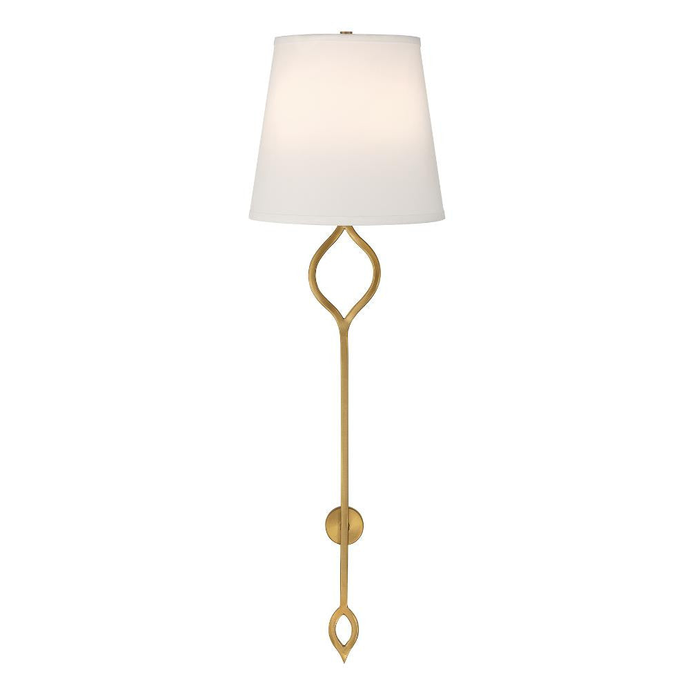 Savoy House Roxbury 2-Light Wall Sconce in Warm Brass 9-2866-2-322