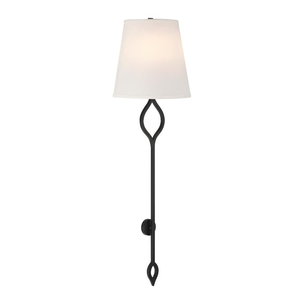 Savoy House Roxbury 2-Light Wall Sconce in Matte Black 9-2866-2-89