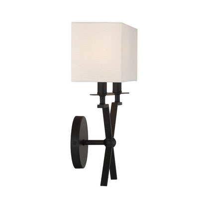 Savoy House Arondale 2-Light Wall Sconce in Matte Black 9-3305-2-89