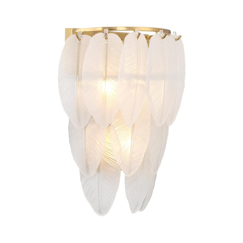 Savoy House Boa 3-Light Wall Sconce in Warm Brass by Breegan Jane 9-3506-3-322