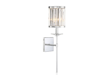 Savoy House Ashbourne 1-Light Wall Sconce in Polished Chrome 9-400-1-11