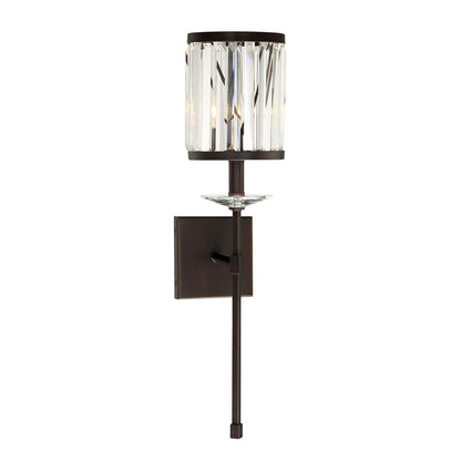 Savoy House Ashbourne 1-Light Wall Sconce in Mohican Bronze 9-400-1-121