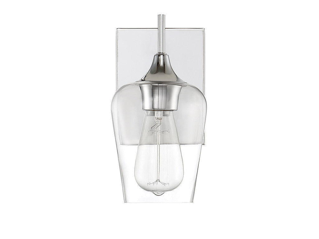 Savoy House Octave 1-Light Wall Sconce in Polished Chrome 9-4030-1-11