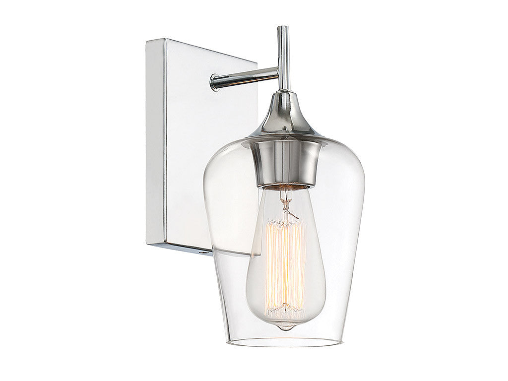 Savoy House Octave 1-Light Wall Sconce in Polished Chrome 9-4030-1-11