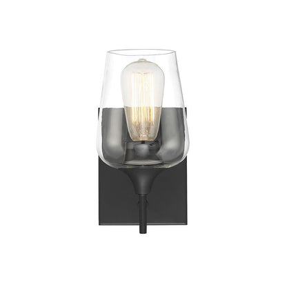 Savoy House Octave 1-Light Wall Sconce in Matte Black 9-4030-1-BK