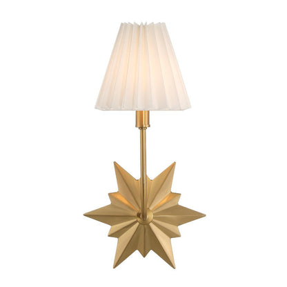 Savoy House Crestwood 1-Light Wall Sconce in Warm Brass 9-4408-1-322