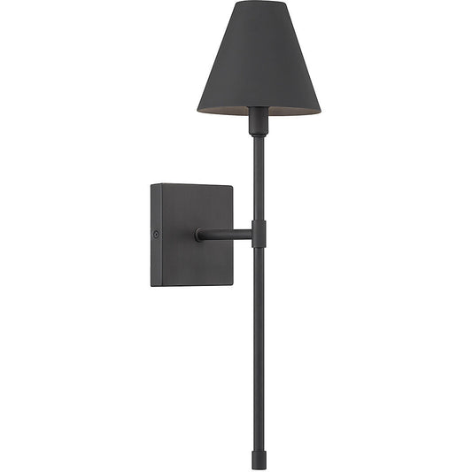 Savoy House Jefferson 1-Light Wall Sconce in Matte Black 9-5201-1-89