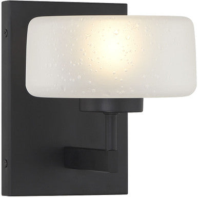 Savoy House Falster 1-Light LED Wall Sconce in Matte Black 9-5405-1-89