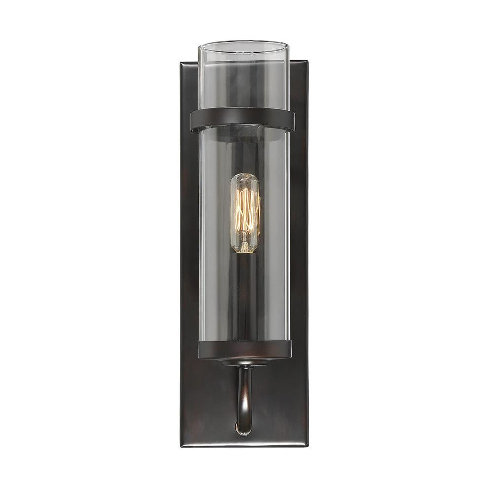 Savoy House Tulsa 1-Light Wall Sconce in English Bronze 9-6054-1-13