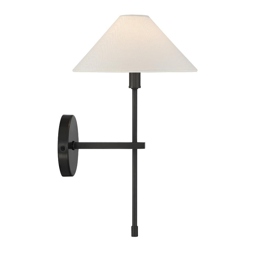 Savoy House Avon 1-Light Wall Sconce in Black Tourmaline 9-6608-1-188