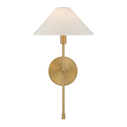 Savoy House Avon 1-Light Wall Sconce in Warm Brass 9-6608-1-322