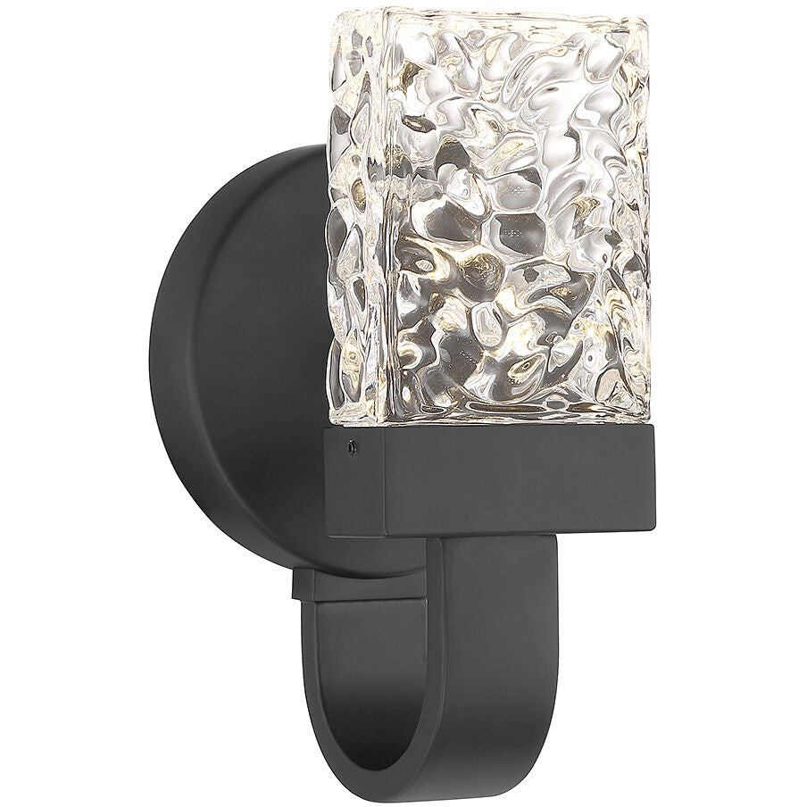 Savoy House Kahn LED Wall Sconce in Matte Black 9-6624-1-89