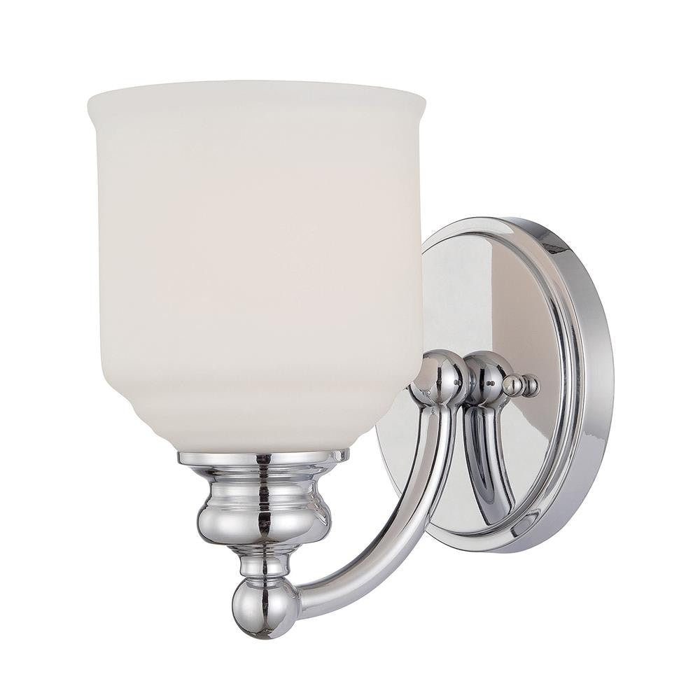 Savoy House Melrose 1-Light Wall Sconce in Polished Chrome 9-6836-1-11