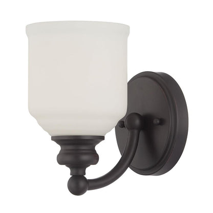 Savoy House Melrose 1-Light Wall Sconce in English Bronze 9-6836-1-13