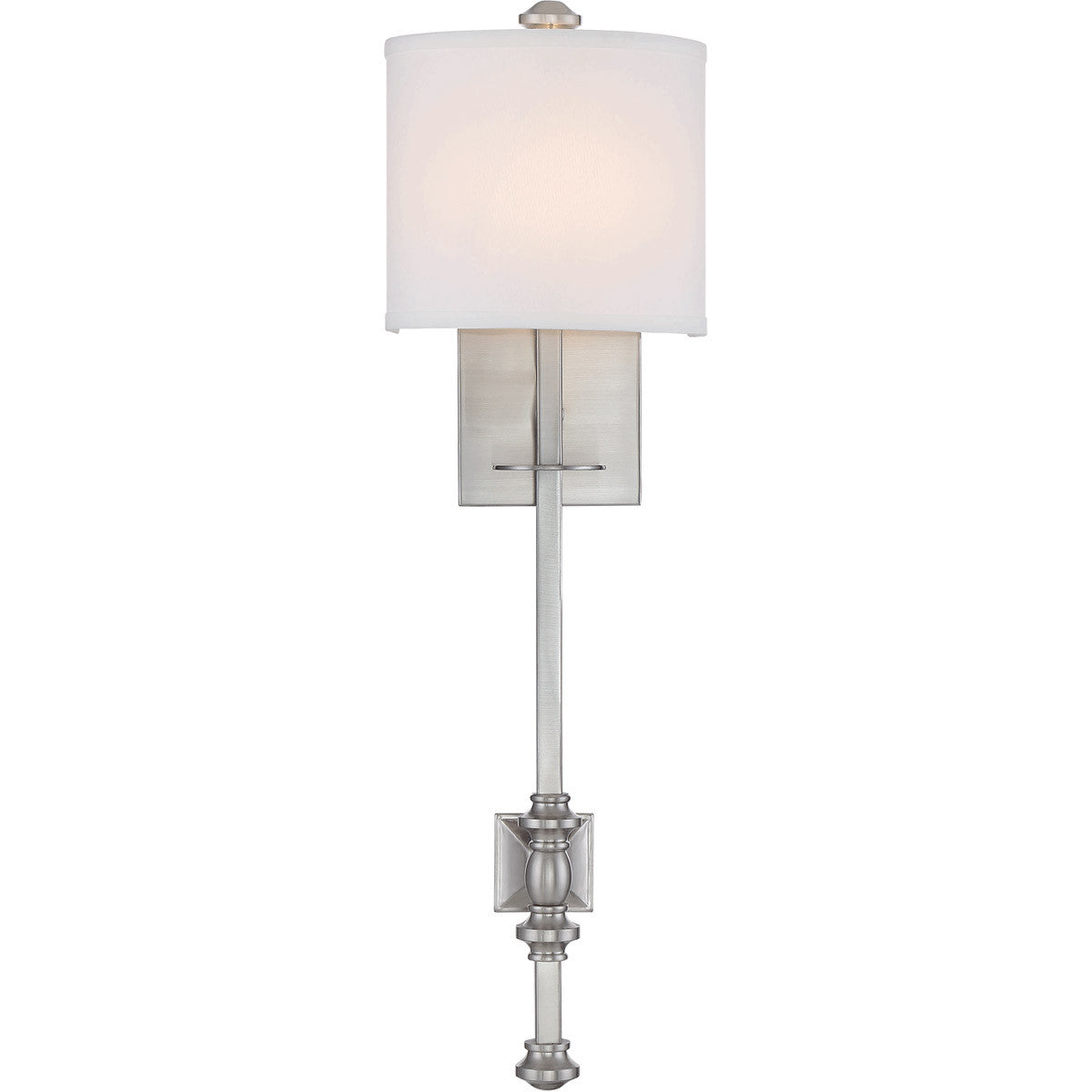 Savoy House Devon 1 Light Sconce in Satin Nickel 9-7140-1-SN