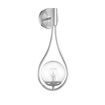 Savoy House Encino 1-Light Wall Sconce in Polished Chrome 9-7193-1-11