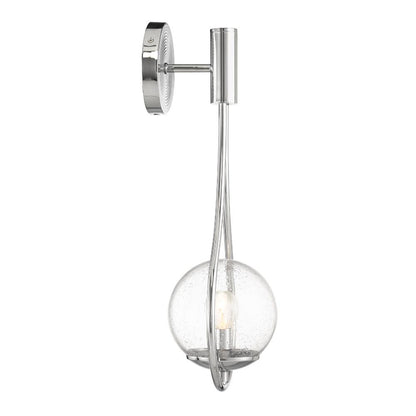 Savoy House Encino 1-Light Wall Sconce in Polished Chrome 9-7193-1-11