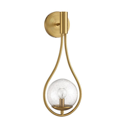 Savoy House Encino 1-Light Wall Sconce in Warm Brass 9-7193-1-322