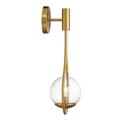 Savoy House Encino 1-Light Wall Sconce in Warm Brass 9-7193-1-322