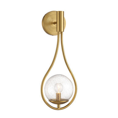 Savoy House Encino 1-Light Wall Sconce in Warm Brass 9-7193-1-322