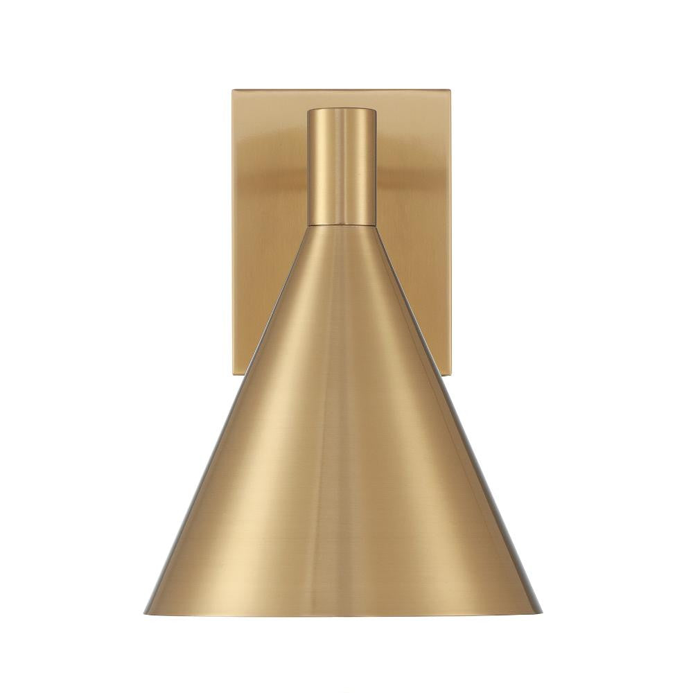 Savoy House Pharos 1-Light Adjustable Wall Sconce in Noble Brass by Breegan Jane 9-8002CP-1-127