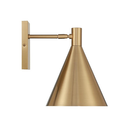 Savoy House Pharos 1-Light Adjustable Wall Sconce in Noble Brass by Breegan Jane 9-8002CP-1-127