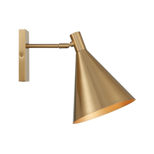 Savoy House Pharos 1-Light Adjustable Wall Sconce in Noble Brass by Breegan Jane 9-8002CP-1-127