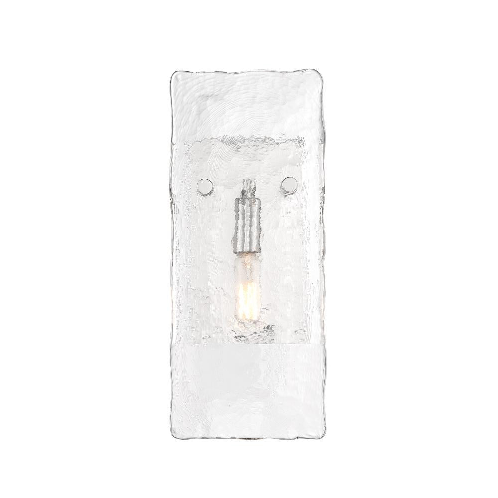 Savoy House Genry 1-Light Wall Sconce in Polished Nickel 9-8204-1-109