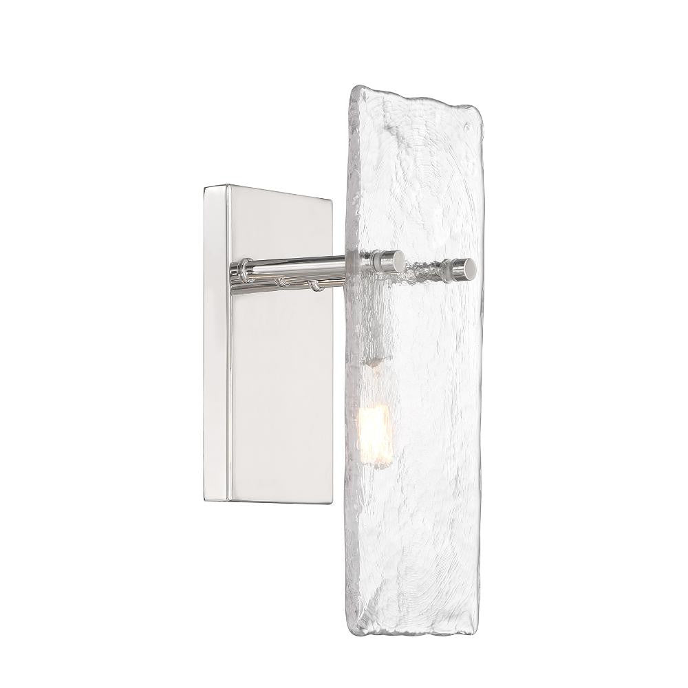 Savoy House Genry 1-Light Wall Sconce in Polished Nickel 9-8204-1-109