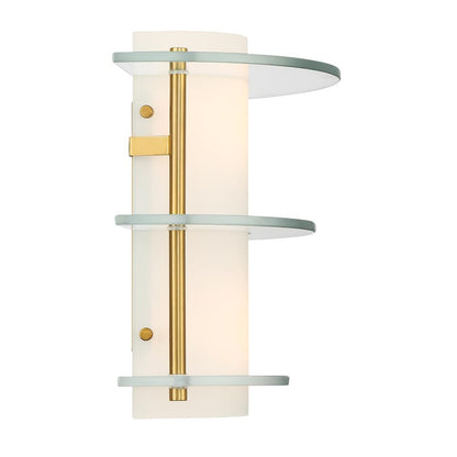 Savoy House Newell 2-Light Wall Sconce in Warm Brass 9-8606-2-322