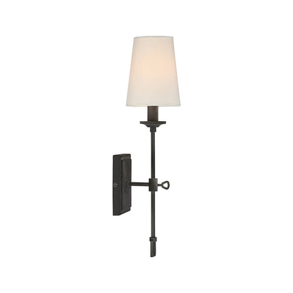 Savoy House Lorainne 1-Light Wall Sconce in Oxidized Black 9-9004-1-88