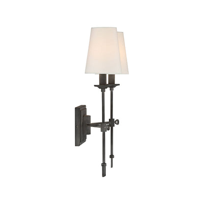 Savoy House Lorainne 2-Light Wall Sconce in Oxidized Black 9-9004-2-88